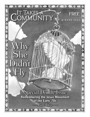 white bird in a cage with words, "Why She Didn't Fly"