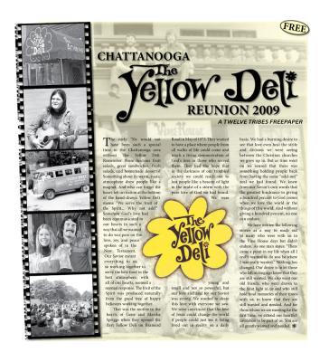 Snapshot images and newspaper articles about "The Yellow Deli" in Chattanooga , TN where our life began.