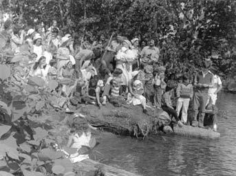 Baptism in Island Pond