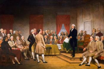 George Washington at the Constitutional Convention