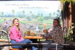 Yellow deli vista customers
