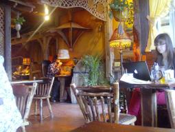shanties and booths